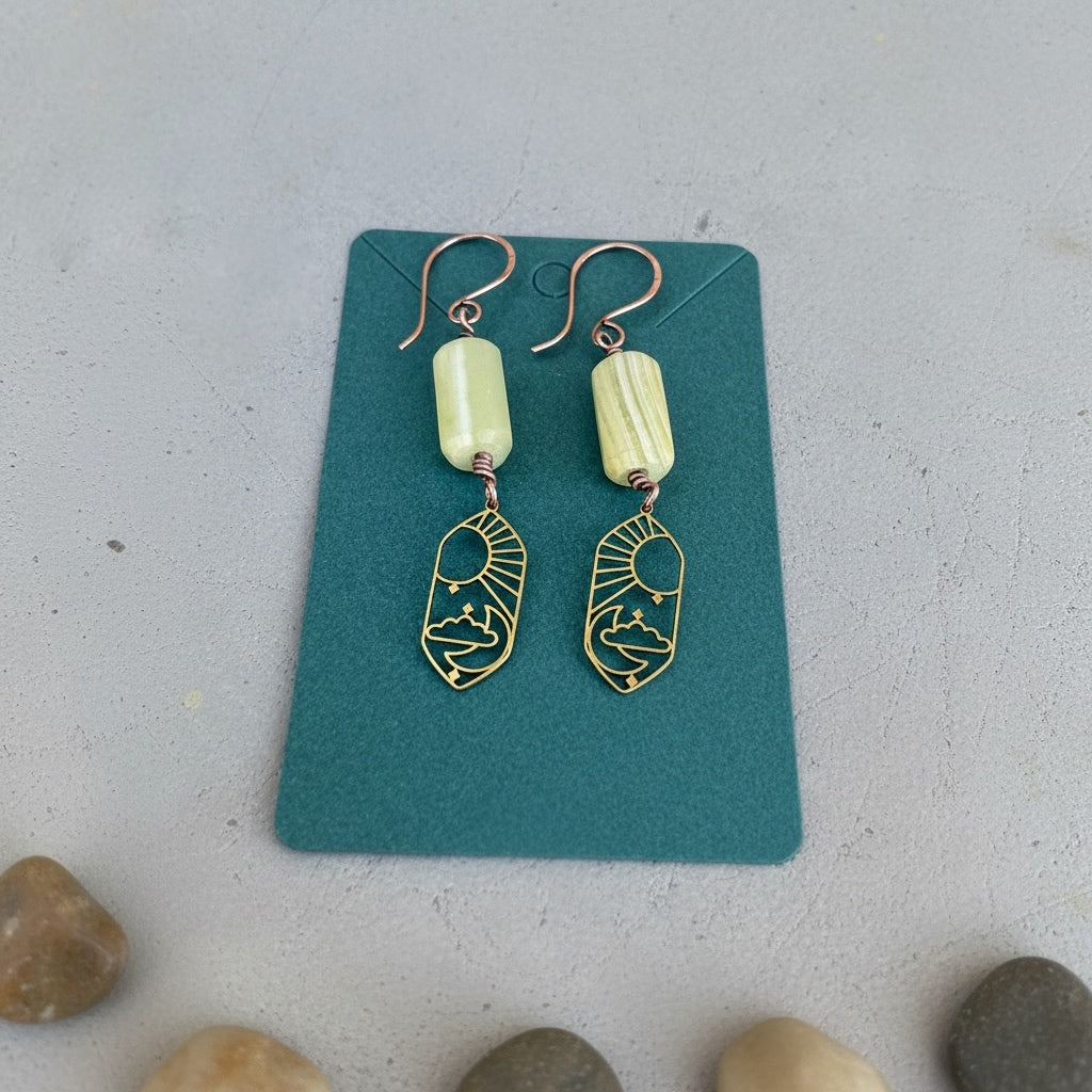 Quiet Horizon Earrings