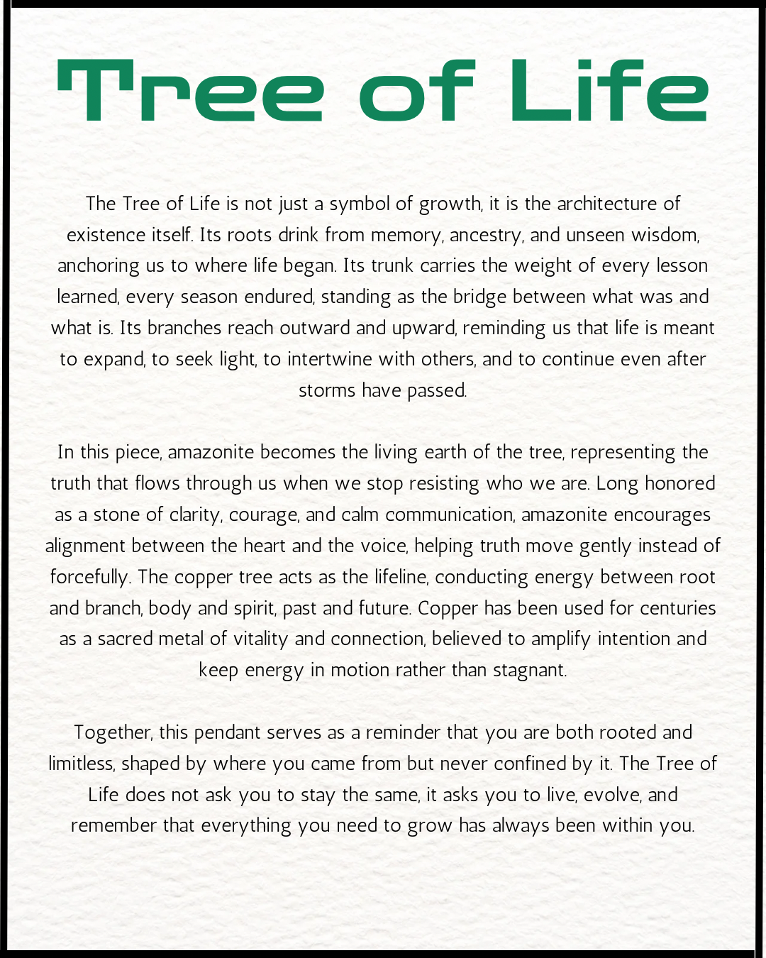 Tree of Life-Amazonite