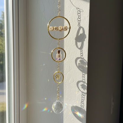 Custom Rainbow Bridge Sun Catcher
