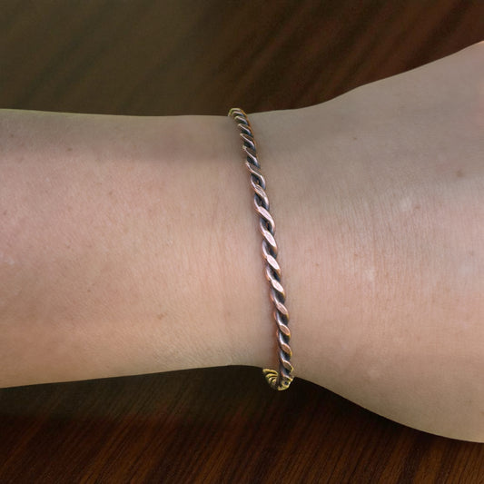 Adjustable Pure Copper Bracelet
