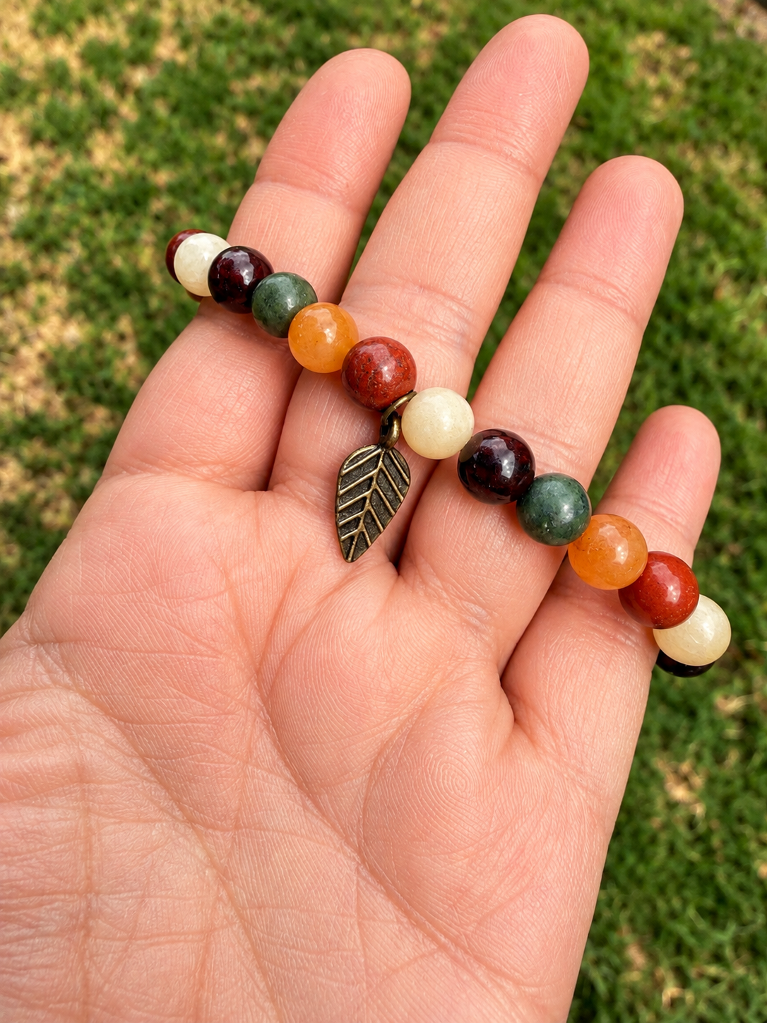 Gathered Autumn Bracelet