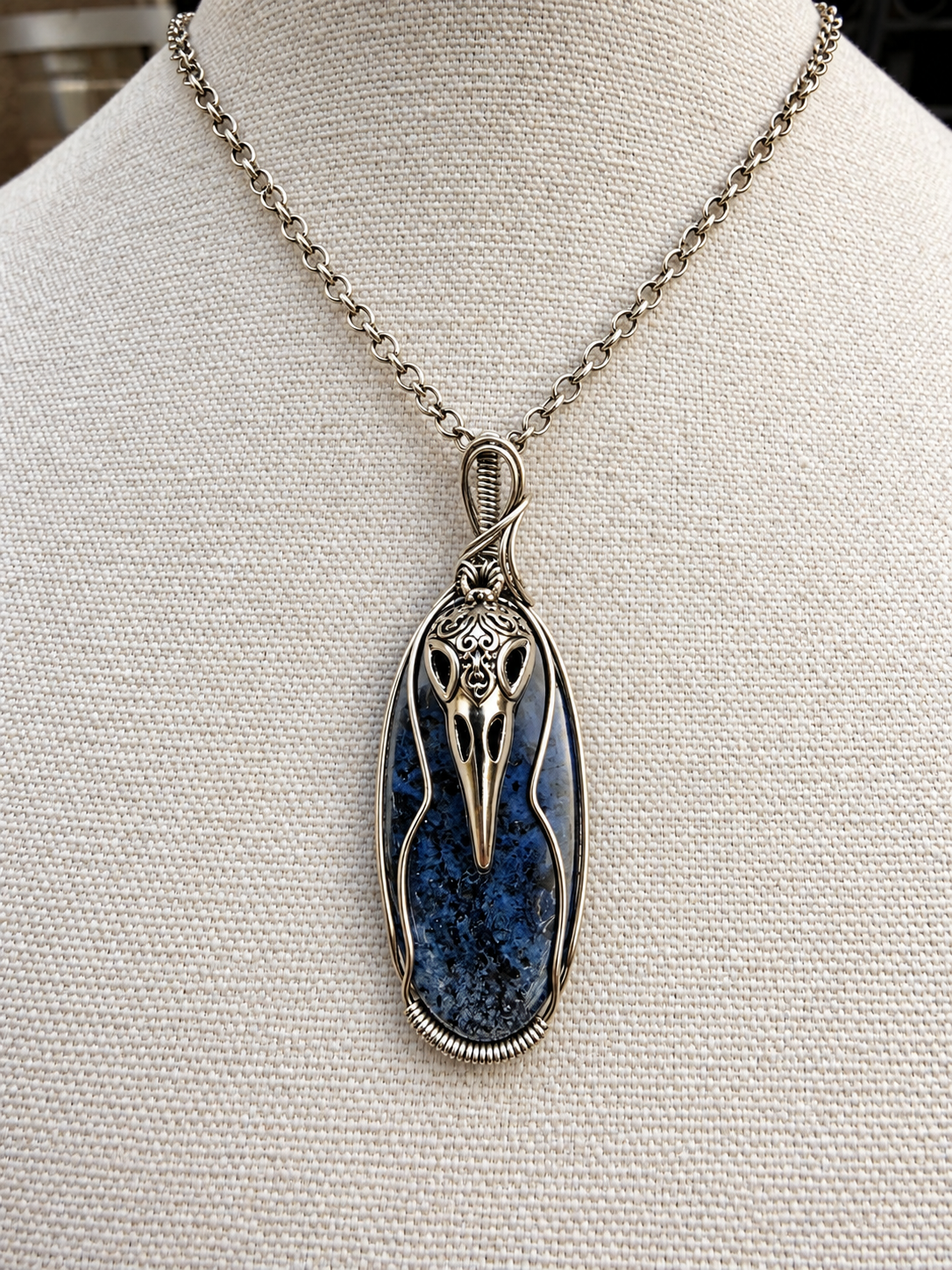 A Raven’s Omen Pendant