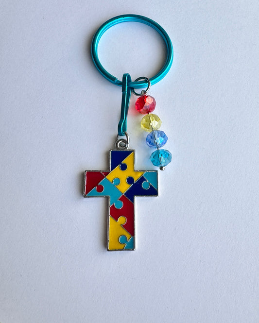 Autism Awareness Keychain