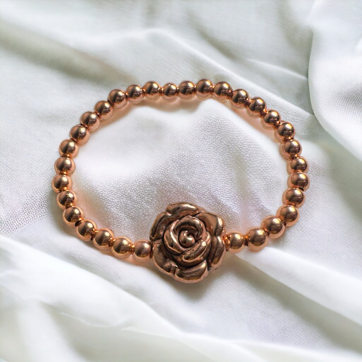 Authentic Copper Rose Bracelet