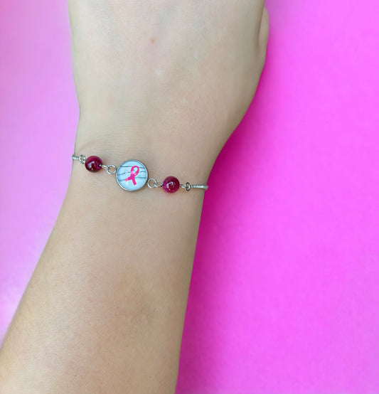 Breast Cancer Awareness Bracelet