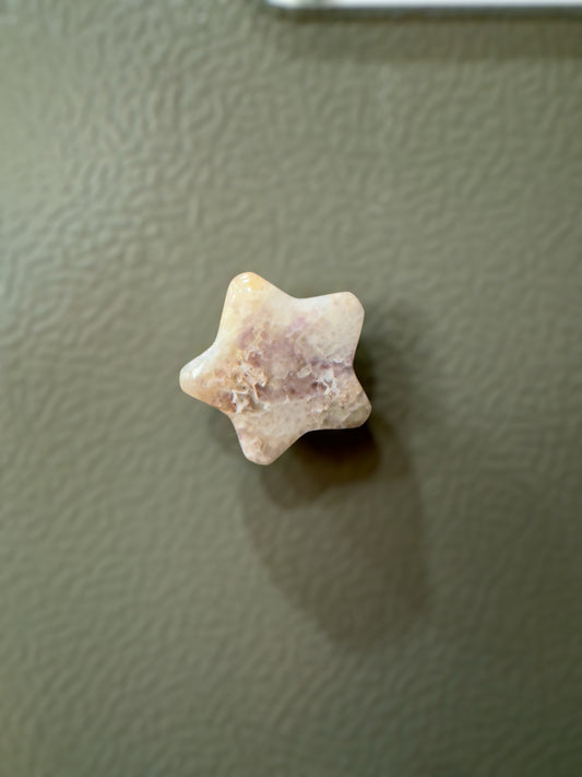 Druzy Amethyst Star Magnet