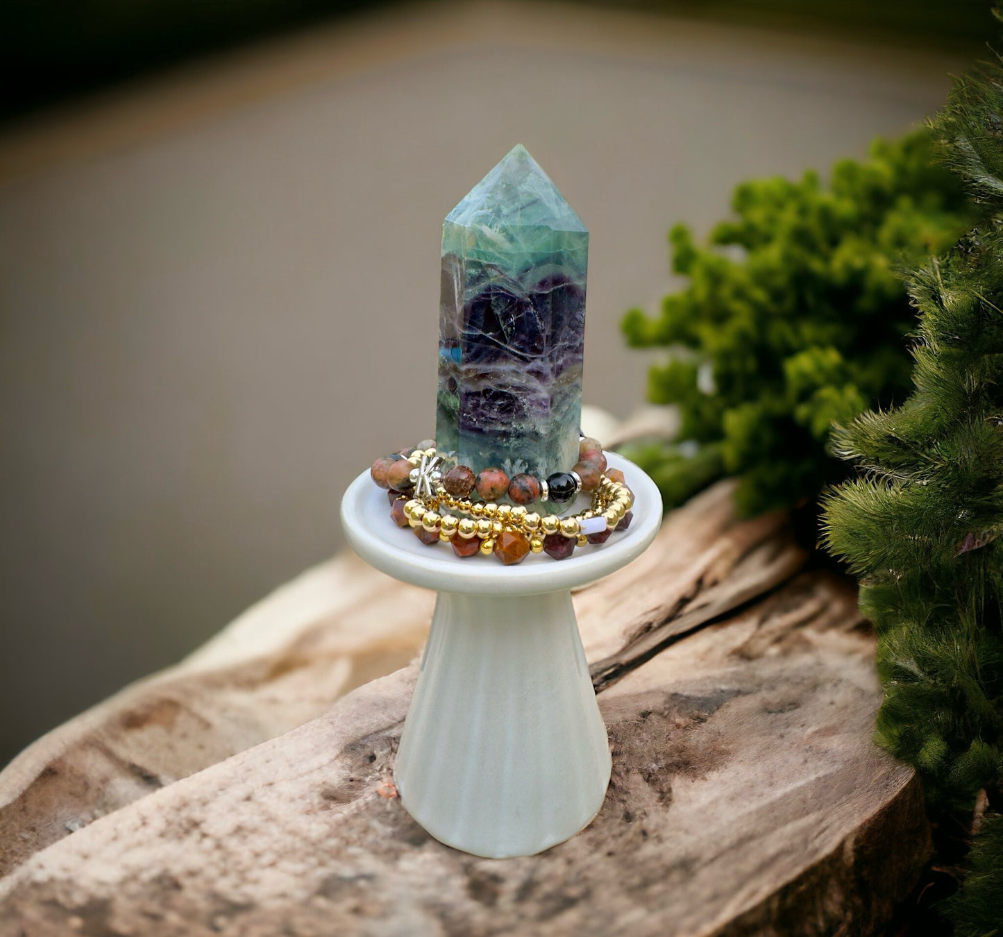 Fluorite Jewelry Dish