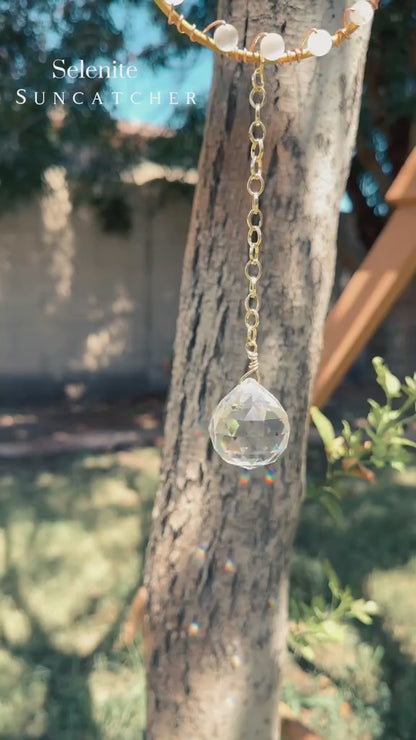 Selenite Suncatcher