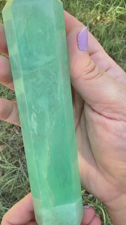 Green Fluorite Towers
