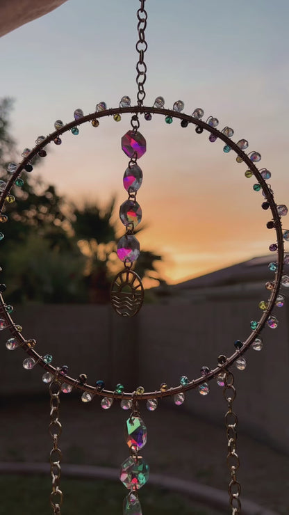 Sunset Tides Suncatcher