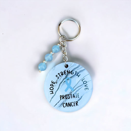 Prostate Cancer Keychain