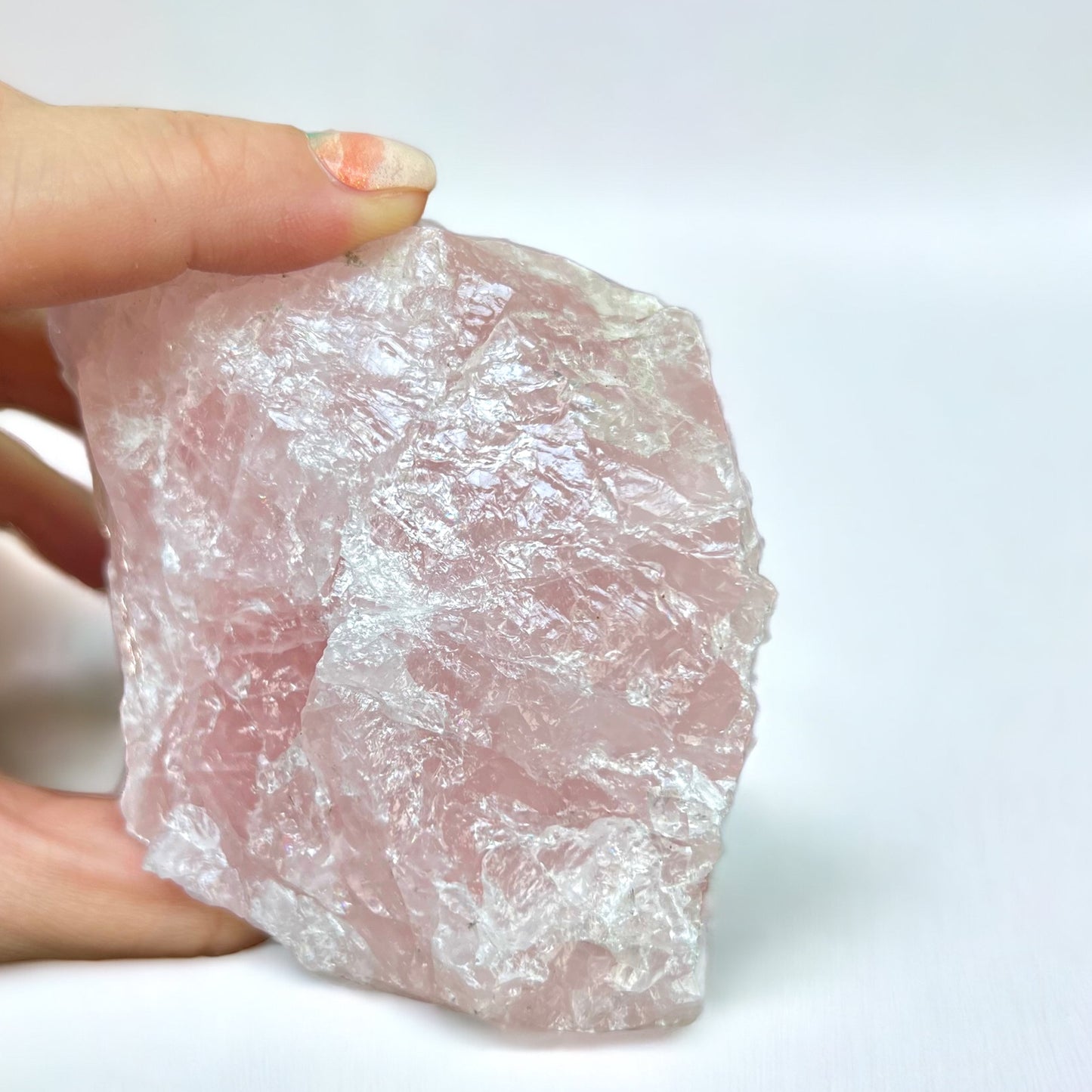 Raw Rose Quartz Chunk