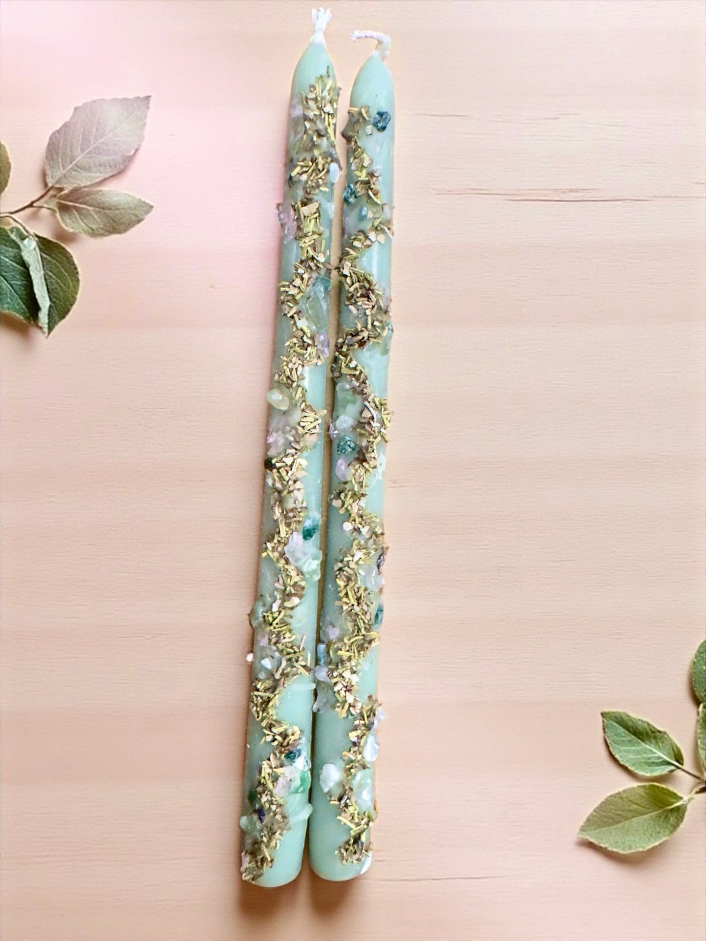 October Intention Taper Candles- 11"