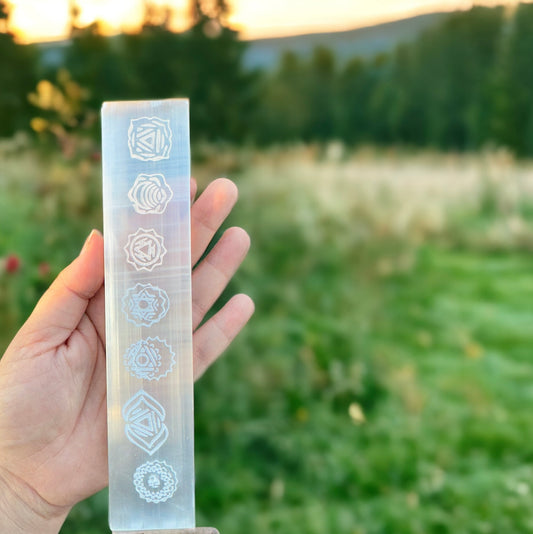 Selenite Charging Plate