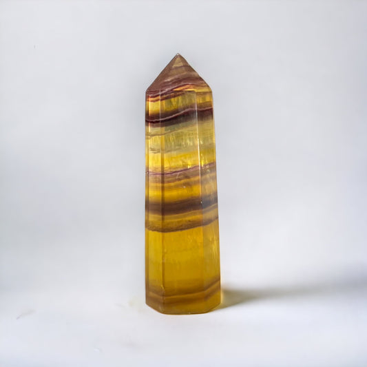 Yellow Fluorite Tower