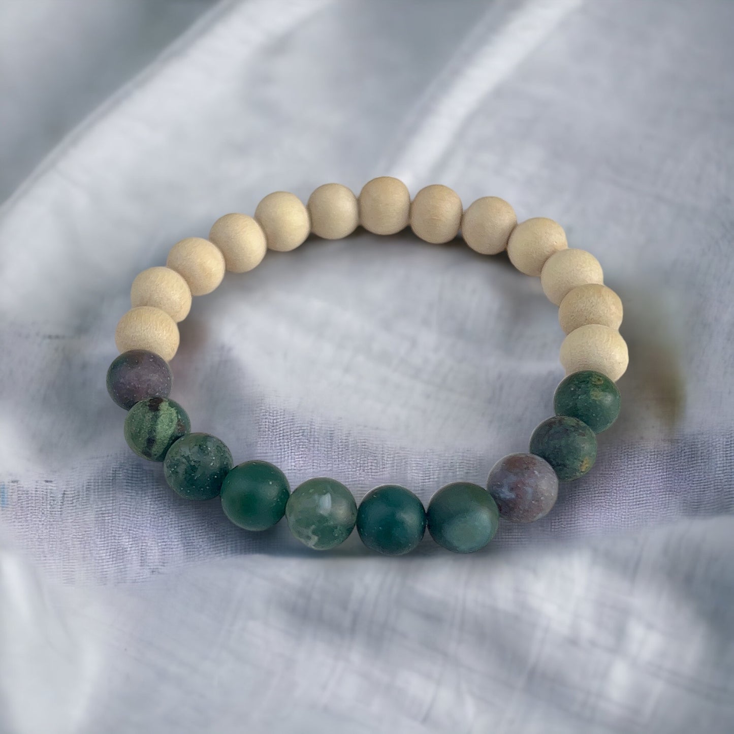 Green Matte Agate