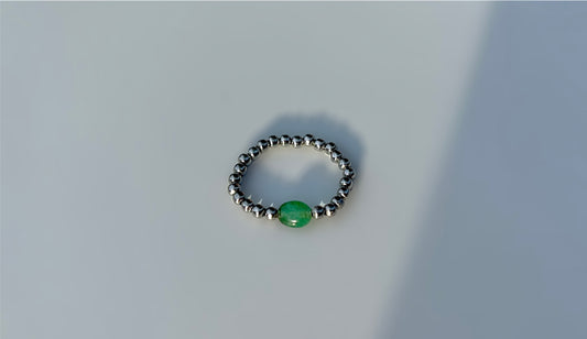 Green Oval Aventurine