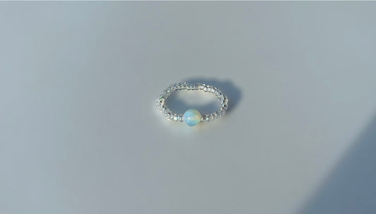 Opal Stretch Ring