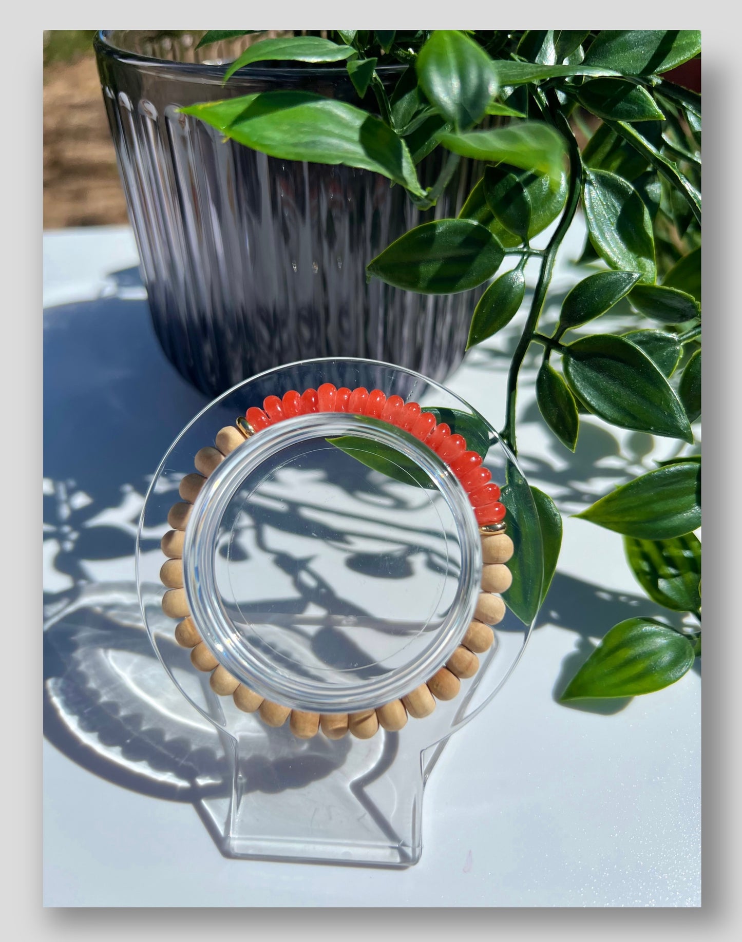 Red Aromatherapy Bracelet